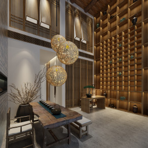 新中式茶馆 客栈